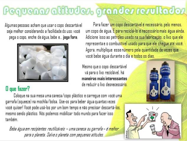 Pequenas atitudes, grandes resultados